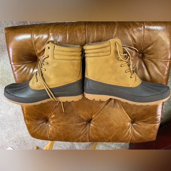 ALEADER Mens Duck Boot | Waterproof Shell | Fur Lined Insulated Winter Snow Boot - Picture 5 of 7